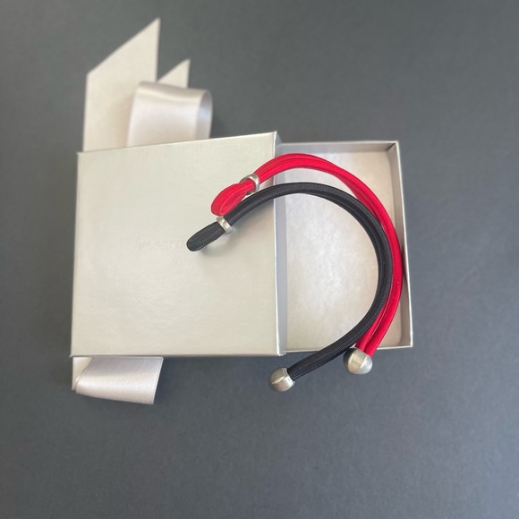 Red and Black Stainless Steel Bracelets - Picture 3 of 7